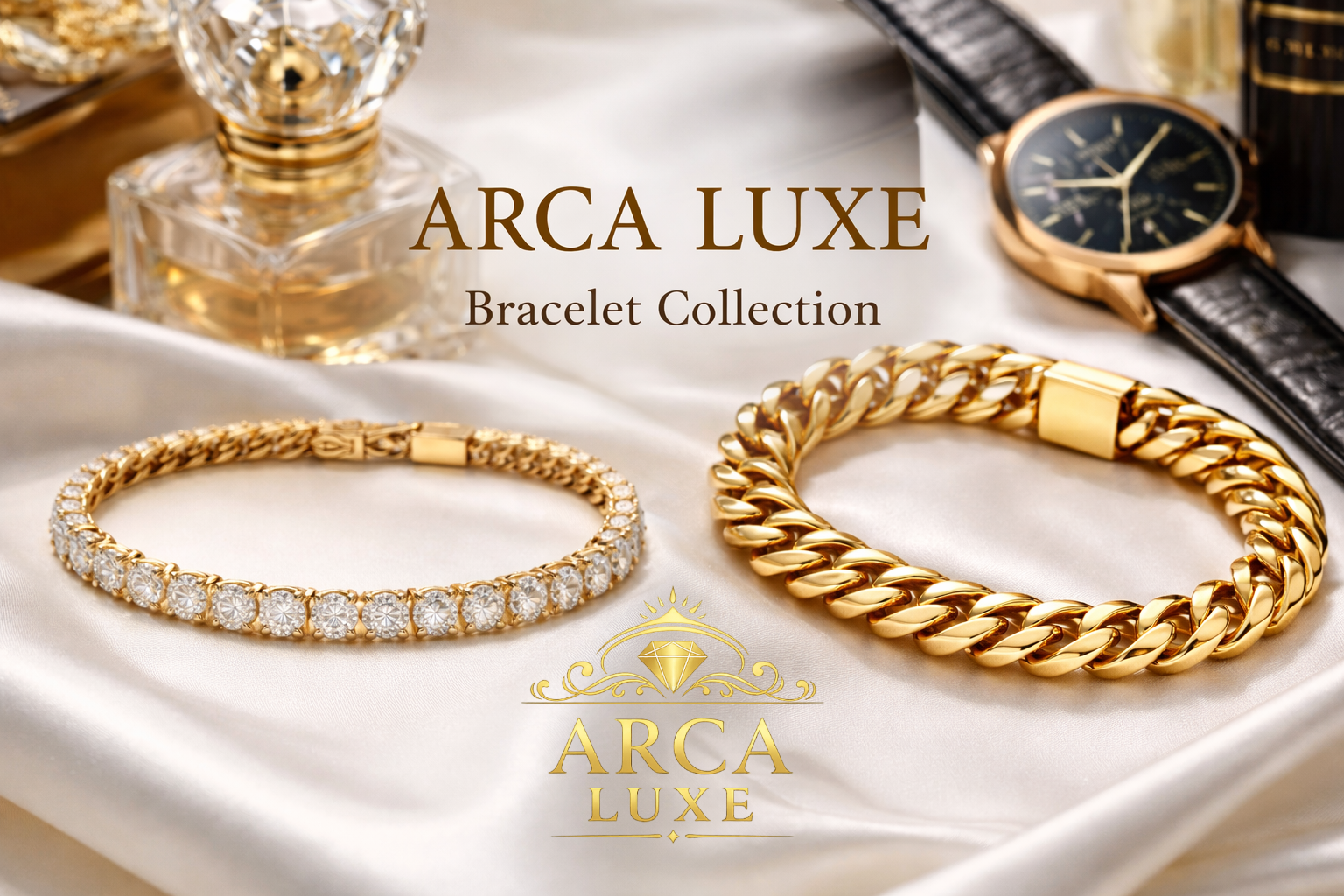 ARCA LUXE Bracelet & Anklet Collection