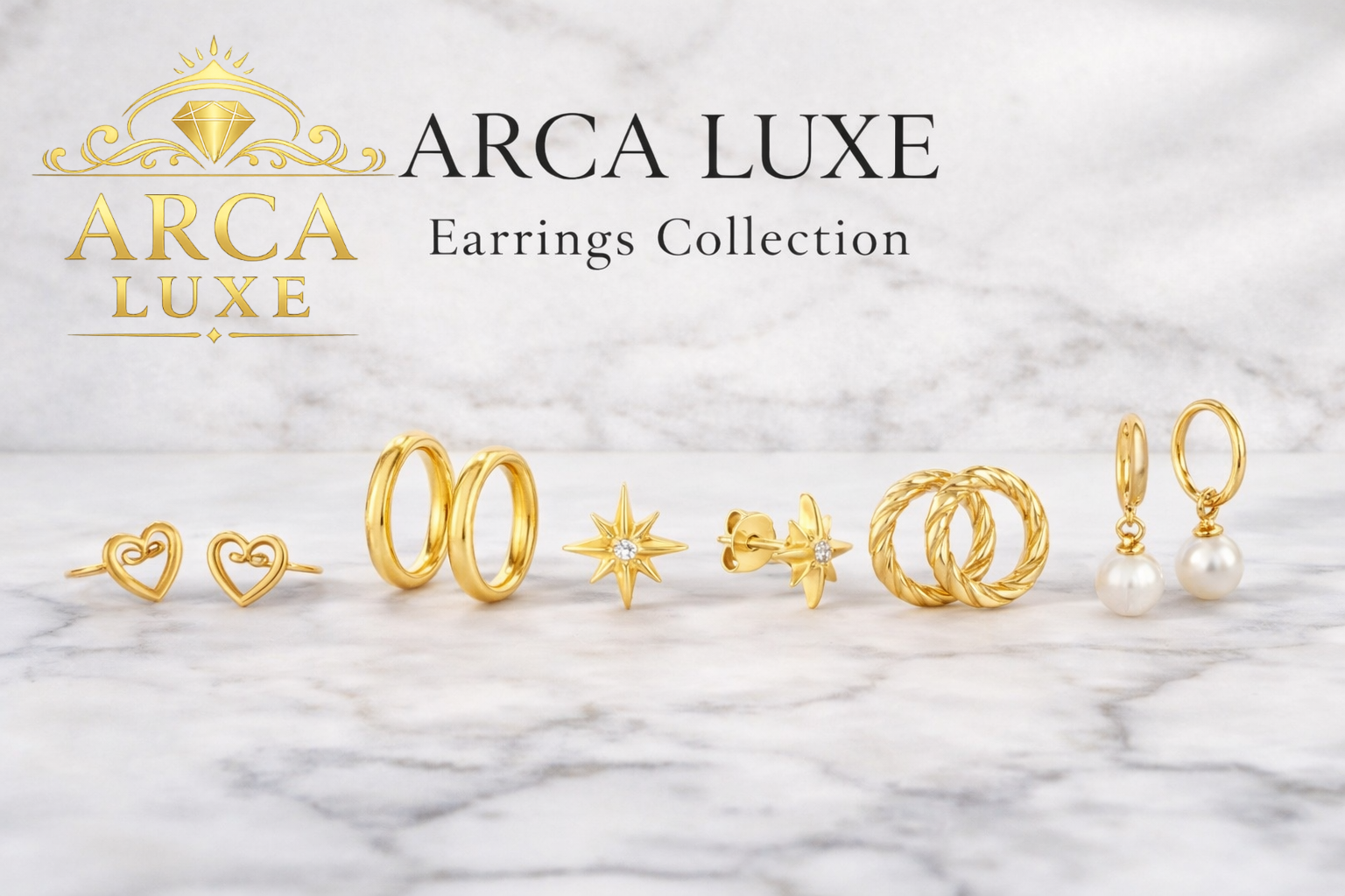 ARCA LUXE  Earrings collection