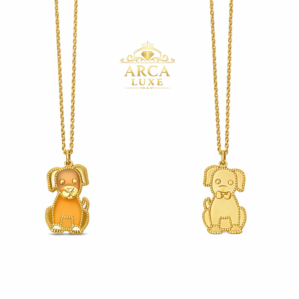 ARCA LUXE 14K Gold Animal Necklace