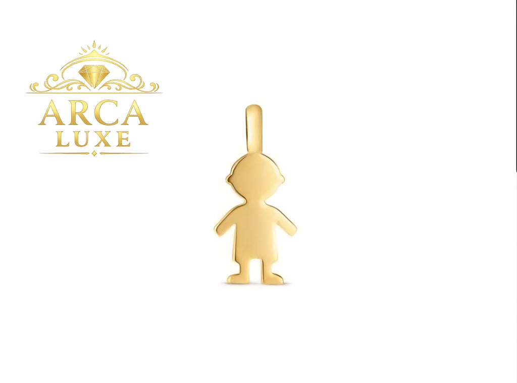 ARCA LUXE 14K boy mini Charm Pendant