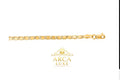 ARCA LUXE 14K Gold 3mm Heart Chain Bracelet 5.5"-6"