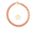 14K Solid Gold Classic Cuban Link Bracelet 7.25"