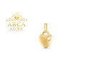 14K Solid Gold mini Diamond Heart  Charm